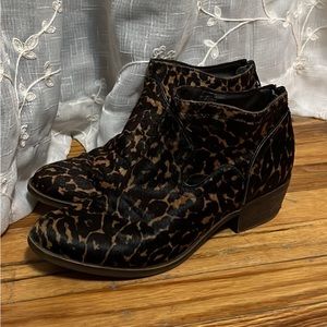 Leopard Ankle Booties